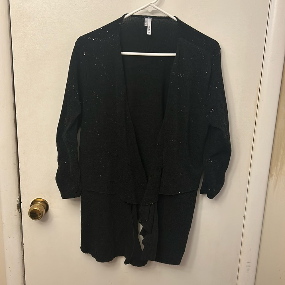 Studio Y Women’s Sweater Black Size XL